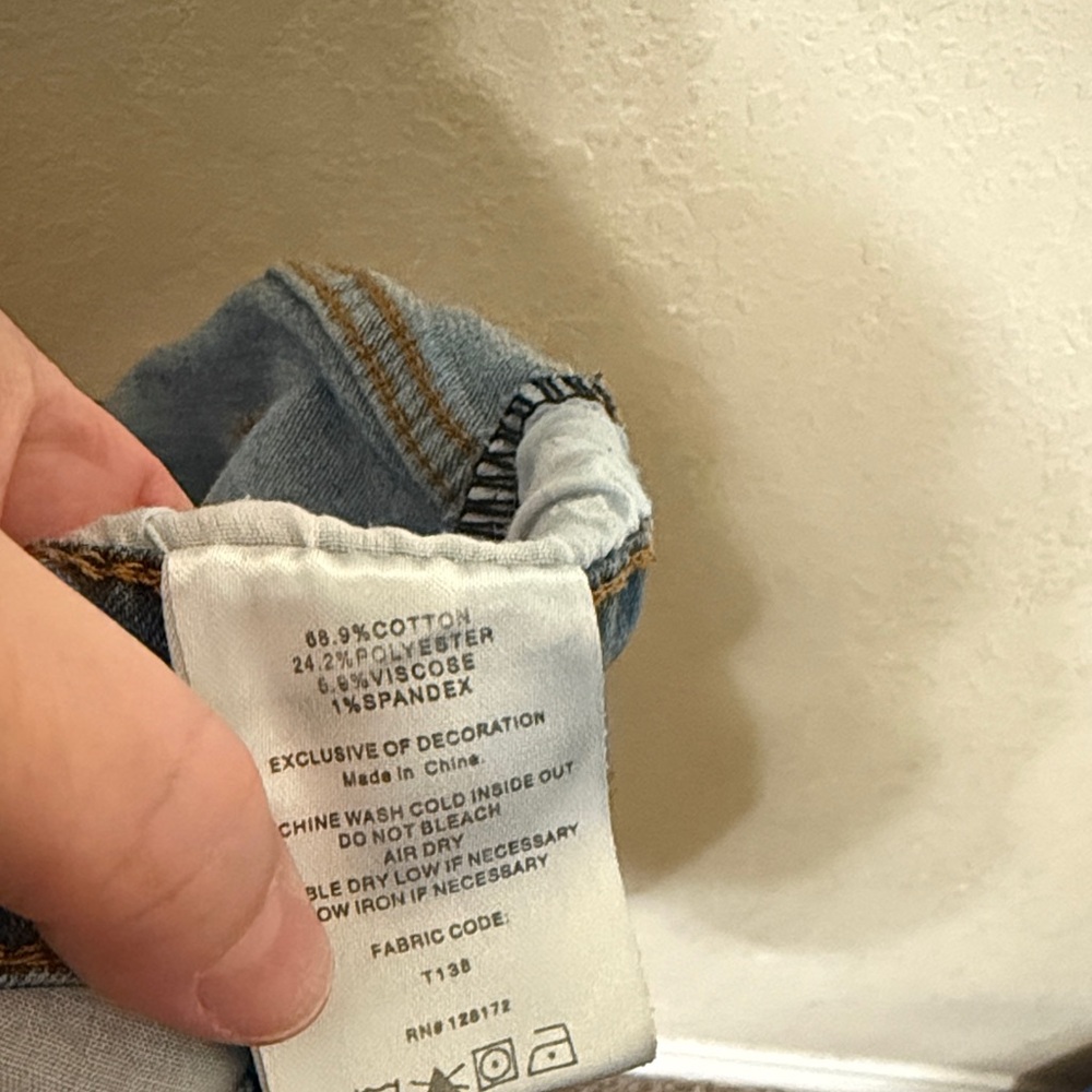Ring of fire Men's Blue Jeans - Picture 7 of 7